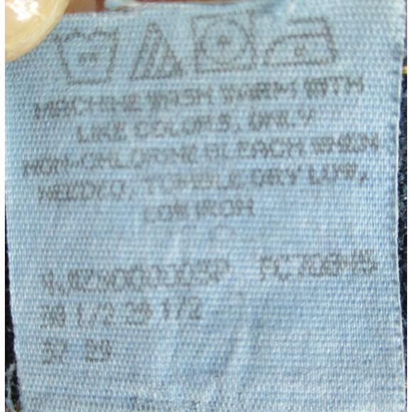 Riders By Lee Women's Petite Mid Rise Straight Leg Stretch Blue Jeans Size 18P - Picture 9 of 9